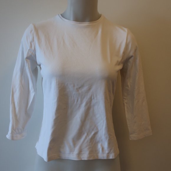 WHITE + WARREN WHITE TOP M * - Picture 1 of 8